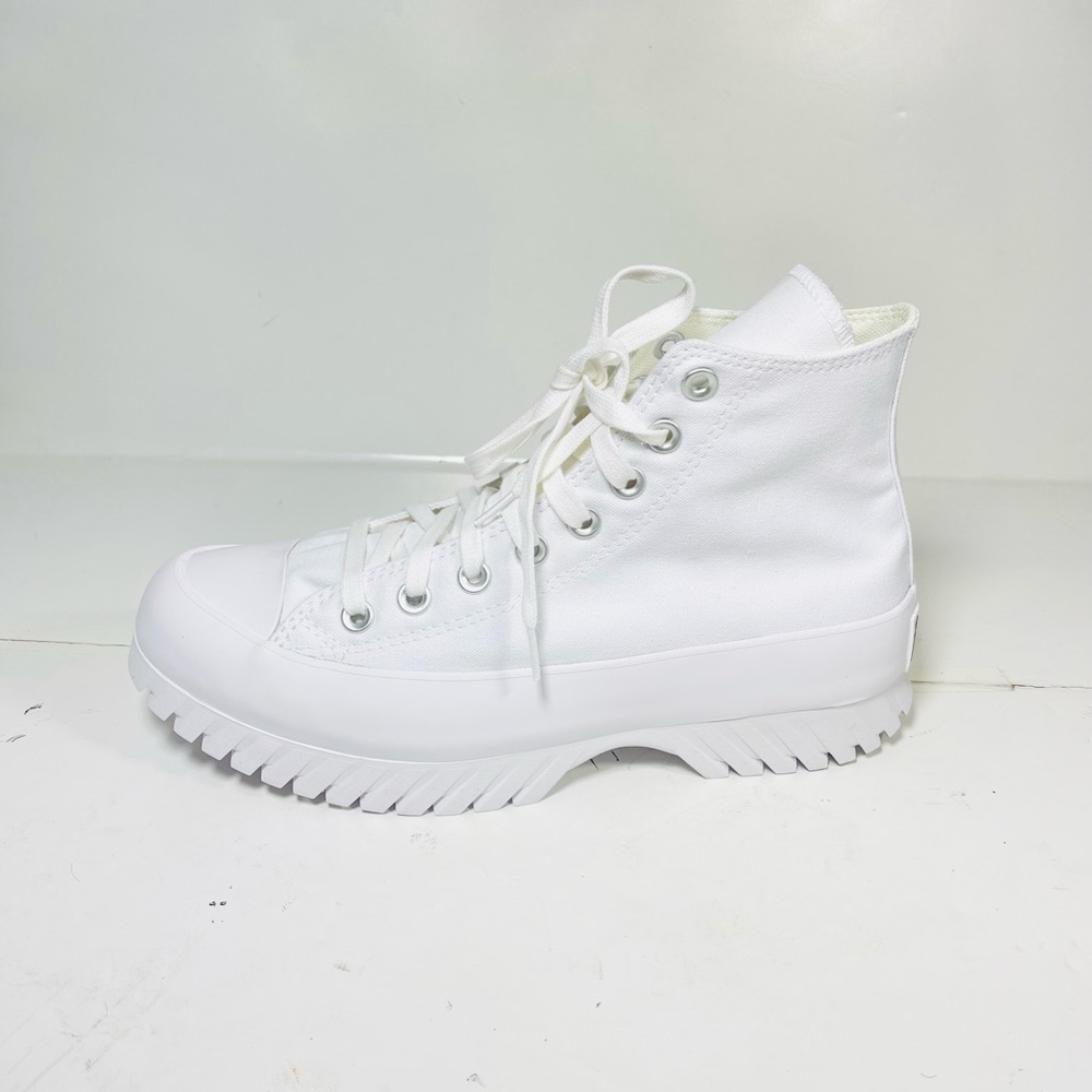 Converse All Star Lugged‎ 2.0 Hi Womens Platform Sneakers Triple White Size 7.5